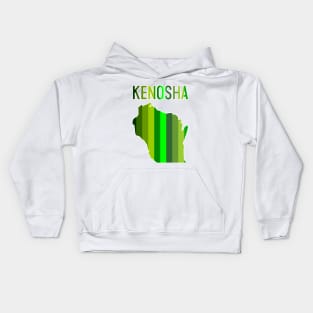 Green Kenosha Kids Hoodie